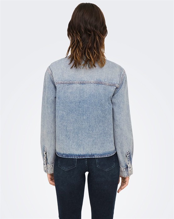 Onlcassie Denim Skjorte - Light Blue Denim